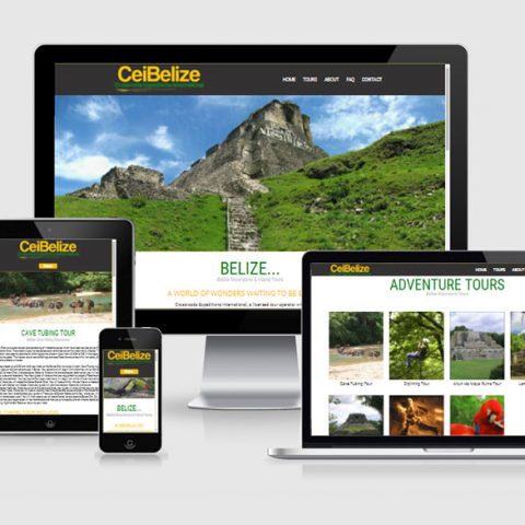 Belize website design - CEI Belize