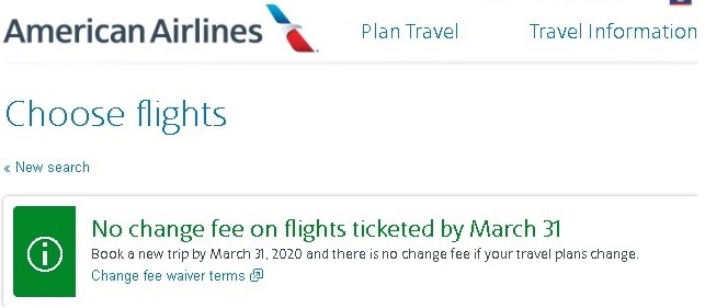 AA Cancellation Fee