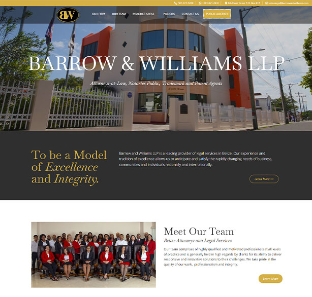 Barrow and Williams LLP