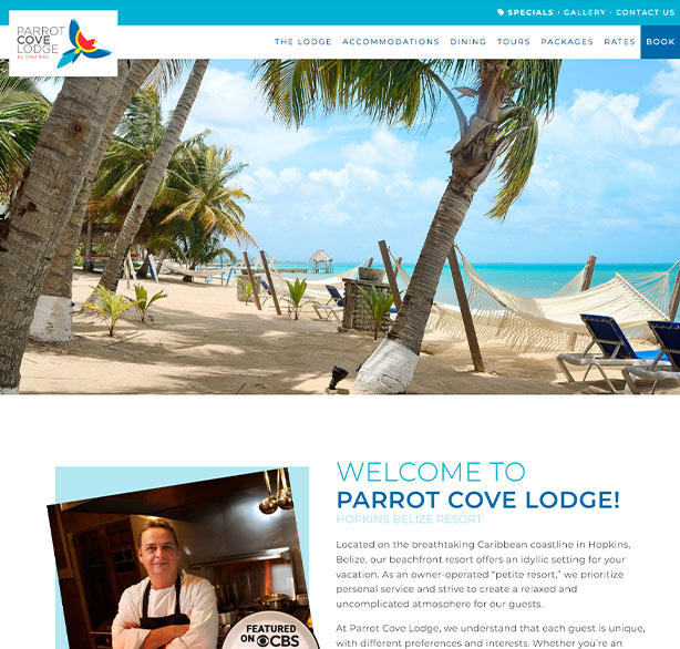 Parrot Cove Lodge Hopkins Belize